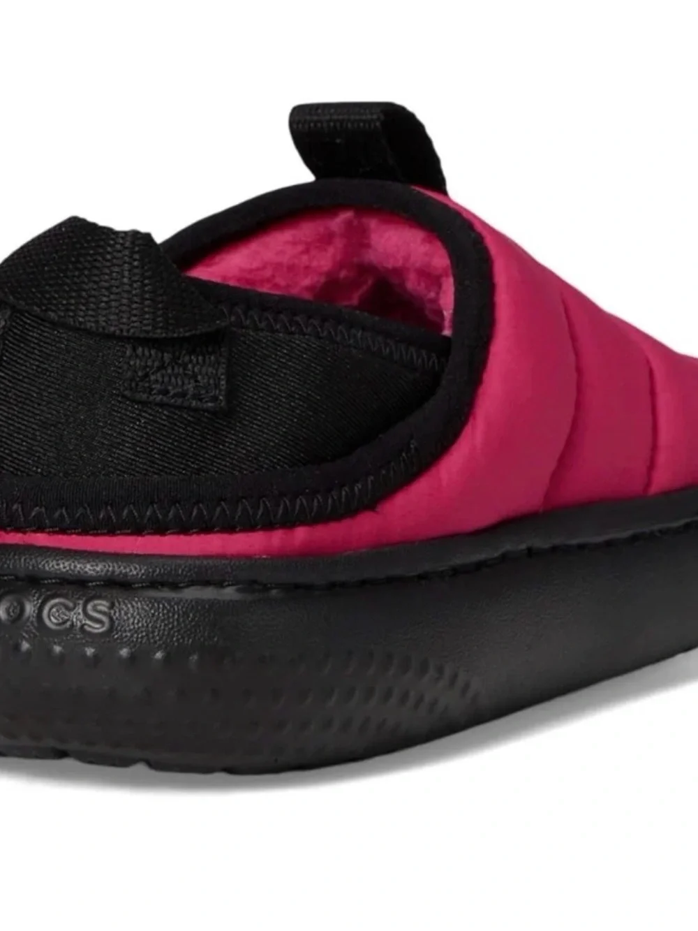 Crocs Kids Classic Puff Moc Little/Big Kid Size 12 Dragon Fruit Multi NEW